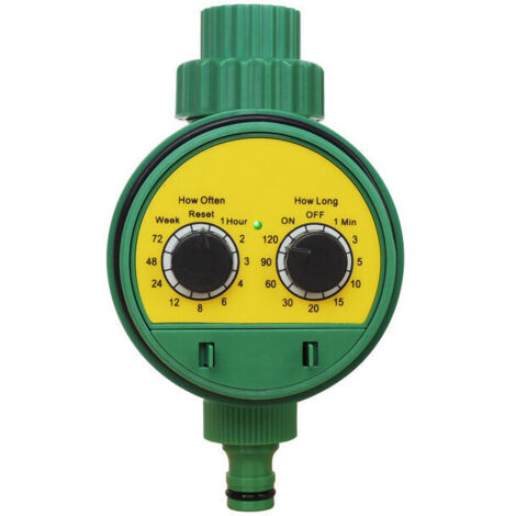 ZVD-Programmateur et minuterie d'arrosage automatique avec plusieurs programmes d'arrosage pour l'agriculture à effet de serre de jardin (1/4)