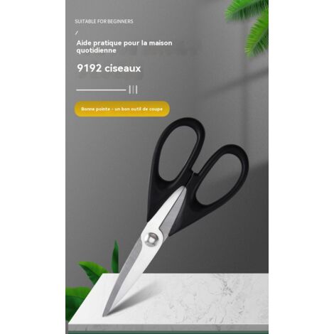 Ciseaux de cuisine multifonctions en acier inoxydable, tranchants et résistants, pour couper os de poulet et aliments, usage domestique (1/4)