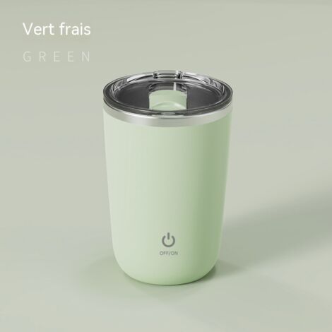 nouveau modele gobelet melangeur electrique magnetique rechargeable portable en acier inoxydable pour cafe (1/3)