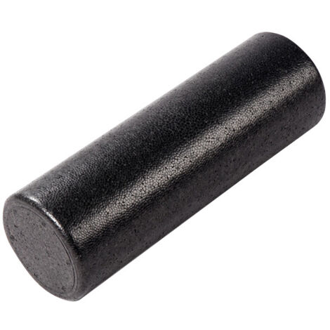 rouleau en mousse EPP surface lisse noir equipement de fitness rouleau de massage pilier de yoga plein (1/5)