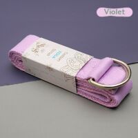 sangle d'etirement de yoga bicolore sangle de traction corde de yoga accessoires et outils de yoga