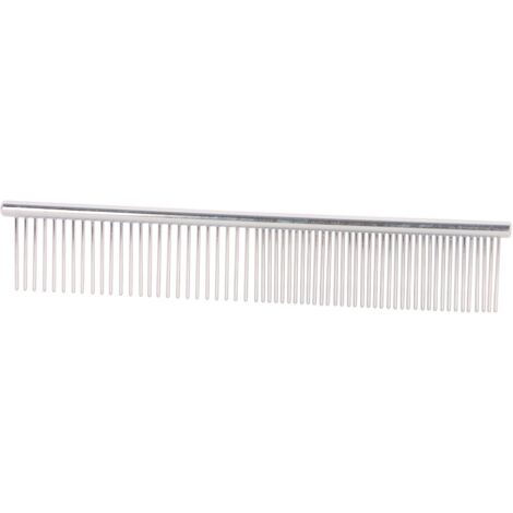 Peigne Idealdog Métal Double Fin Et Moyen