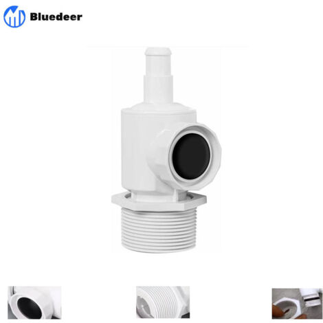 9-100-9002 Connecteur UWF Compatible avec Polaris 380, 280, 180 - Pièce de Rechange pour Nettoyeur de Piscine - Raccord Mural Universel - Pièce d'assemblage (1/6)
