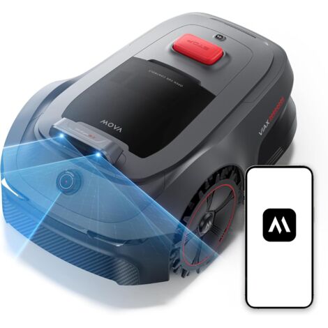 MOVA ViAX 500 – Robot tagliaerba fino a 500 m², AI UltraEyes™, percorso a U, versione UE