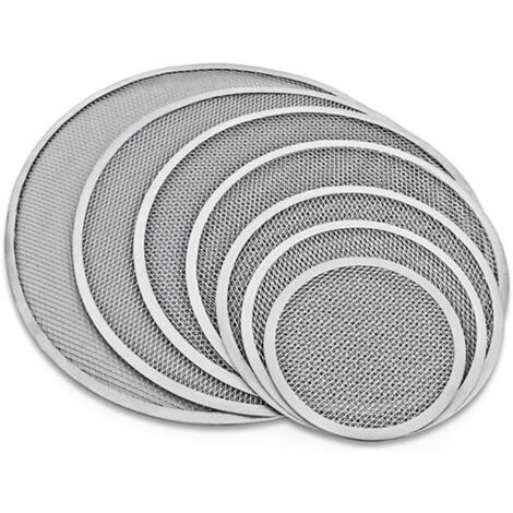 Memkey – Antihaft-Pizzablech aus Aluminium – Perforiertes Design für gleichmäßiges Backen – 25,4 cm Durchmesser (1/5)