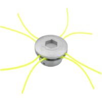 Trimmerkopf aus Aluminiumdrähten, Universal-Trimmerkopf, Aluminium-Trimmerköpfe, Saitenset, Gras-Freischneider-Zubehör, Elektrowerkzeuge für Rasenmäher