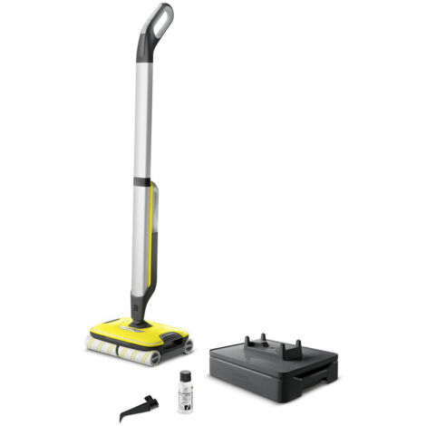 Karcher Nettoyeur aspirateur laveur FC 7 sans fil Autonomie 45 min 135m² 3 modes de Nettoyage Position Parking Auto-Nettoyage des rouleaux