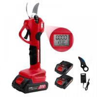 Bürstenlose elektrische Astschere 300W – 3 Modi + 2 Akkus – Kabellose Gartenschere zum Schneiden von Ästen für Gartenarbeit, Heimwerken und professionellen Einsatz