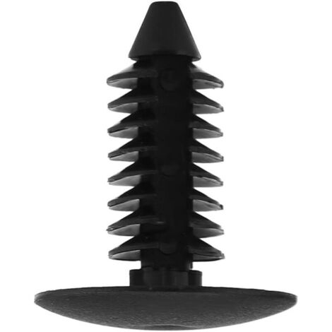 100pcs Rivet Clips en Plastique Rivet Fixation Plastique Clips Agrafes Garniture de Porte de Voiture Attache de Fixation de Retenue