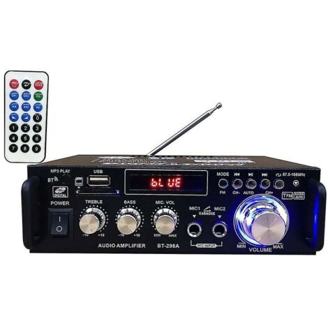 Bt-298a 600w Home Amplifiers Audio Bluetooth Amplifier Subwoofer Home Theater Sound System Amplifie
