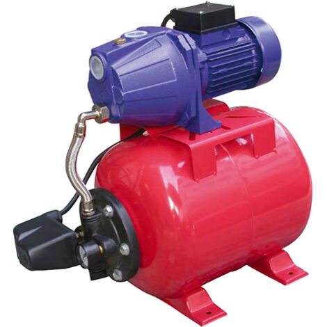 Groupe de surpression 600W – Débit 3,6 m³/h – Pression 3,5 bars – Cuve 20L en fonte pour arrosage goutte à goutte - Ecop140