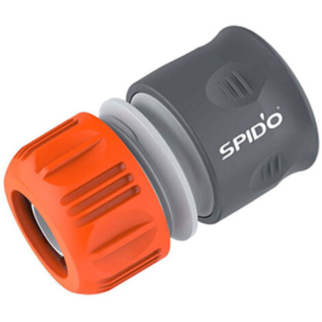 Spido – Raccord d'arrosage gros débit 19 mm – Raccord rapide pour tuyau 19 mm – Optimisé pour arrosage intensif – Entrée 23,5 mm