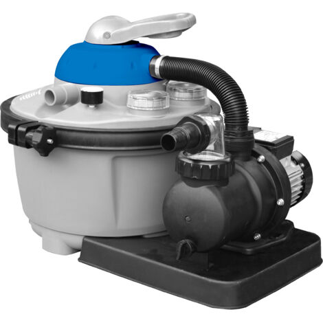 Spido – Groupe de filtration piscine Spid’O Combo 6 – Pompe 450W – Débit 6 m³/h – Cuve 25L – Filtration fine 3 microns avec Aqualoon