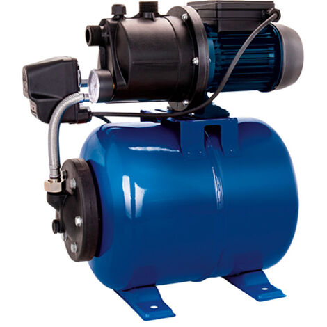 Spido – Groupe de surpression 800 W – Débit 3,4 m³/h – Pression 4,2 bars – Réservoir 18 L – Corps composite léger pour arrosage et WC - GC 800 P