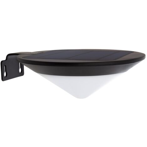 Applique Murale LED Extérieure Solaire Aluminium Tucson avec Détecteur Mouvement Radar IP65 4000K Blanc neutre (1/5)
