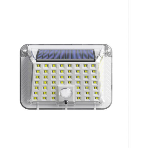 AIDUCHO Lampe Solaire Extérieur 90led 1200 Mah Éclairage Extérieur Étanche 270° Lumière Solaire Détecteur De Mouvement Spot Solaire Applique Solaire Pour Jardin
