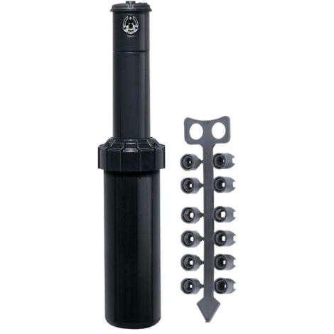 Arroseur asperseur T5P Rapid Set – Arco ajustable sans outils – Portée 7,6 à 15,2 m – Filetage 3/4" pour installation facile – Toro