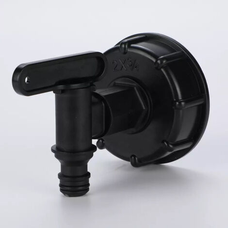 Negomix – Raccord rapide arrosage mâle ¼ de tour – Adaptateur pour récupérateur eau 1000L – PEHD pour débit optimal – Compatible embouts Gardena