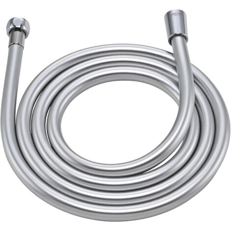 Flexible de douche PVC renforcé anti-éclatement 1,5 m argent salle de bain (1/5)