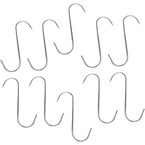 Cabilock 10pièces Crochets s Pour Viande Acier Inoxydable Pour Barbecue Et Découpe (1/5)