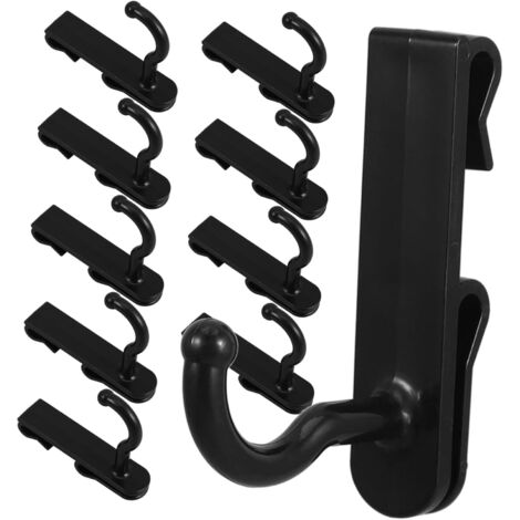 Alipis 24 Pièces Lot de Crochets de Suspension Crochets Muraux Plastique Accessoires pour Panneau Perforé pour Étagères et Présentoirs pour Organisation Maison et Bureau (1/5)