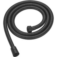 Flexible de douche plaqué or noir 2 m titane renforcé salle de bain