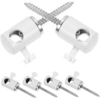 Ciieeo 6pièces Crochet De Suspension pour Plafond Suspendu Crochets pour Faux Plafond Vis De Fixation De Suspension pour Lampe Lustre Et Plafonnier
