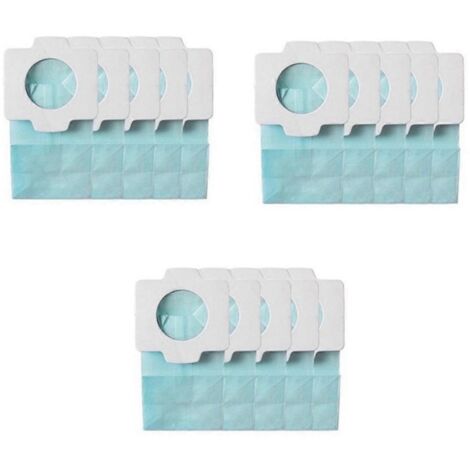 Lot de 15 sacs de rechange pour aspirateur Makita CL102, CL104, CL107 et CL182 (collecte des débris).-AquaForge (1/3)