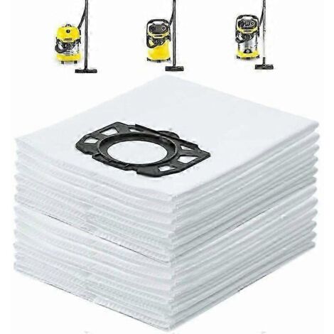 12 sacs pour aspirateur Kärcher WD4 WD5 Haute qualité-AquaForge (1/4)
