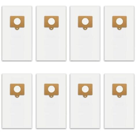 Lot de 8 sacs pour aspirateur traîneau de type C/Q (références 5055, 50557 et 50558). Accessoires pour aspirateurs.-AquaForge (1/5)