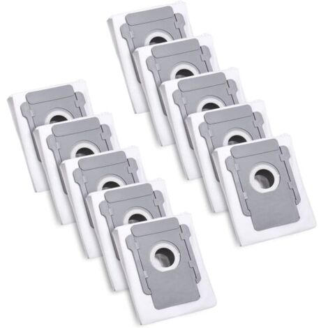 10 sacs aspirateurs pour iRobot Roomba i7 i7+ i3 i3+ i4 i4+ i6-AquaForge (1/5)