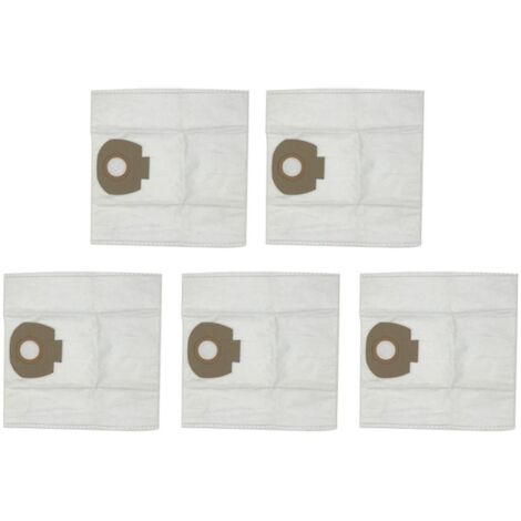 Lot de 5 sacs à poussière pour Makita VC2010L, VC2512L, VC2012L, VC3011L et VC3012L LGL-AquaForge (1/2)