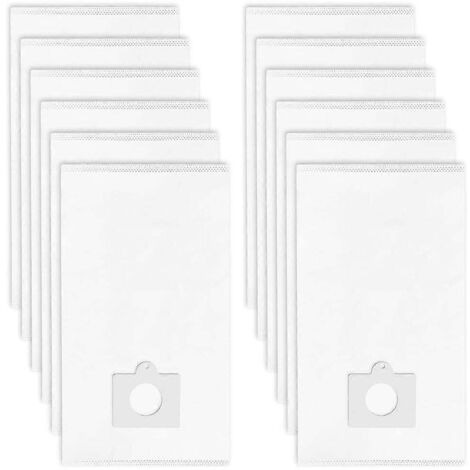 Sacs pour aspirateur traîneau type Q/C 53292 (modèles C/Q 5055, 50557, 50558, 53291 et 20-53292), lot de 12-AquaForge (1/5)