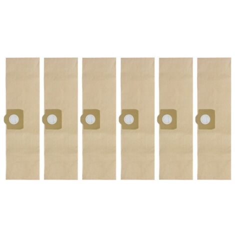Lot de 6 sacs en papier de rechange pour aspirateurs WD3/MV3/WV3/WV4/WD3200SE4002/A2200-AquaForge (1/5)