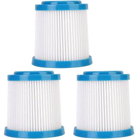 Pièces de rechange pour filtre d'aspirateur Black & Decker VPF20, lot de 3 filtres à poussière, grande stabilité et durabilité.-AquaForge (1/5)