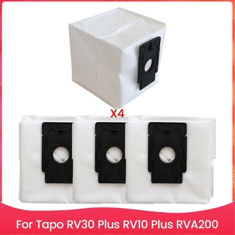 Sacs de rechange pour aspirateur robot RV30 Plus, RV10 Plus et RVA200  pièces détachées pour aspirateur robot grande capacité.-AquaForge (1/5)