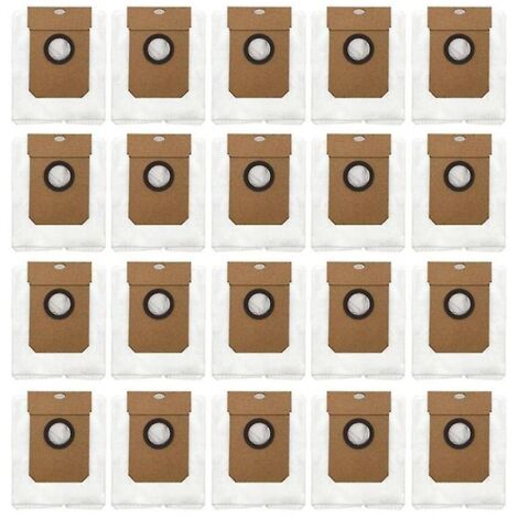 Lot de 20 sacs compatibles avec l'aspirateur robot Spin Revolution 11090. Pièces de rechange pour accessoires.-AquaForge (1/5)