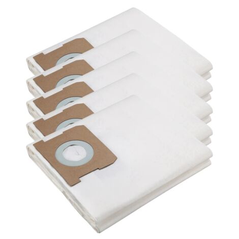 Lot de 5 sacs pour aspirateur Kärcher WD1 Compact à batterie (remplace la référence 2.863-297.0) - Pièces détachées pour bac à poussière-AquaForge (1/5)