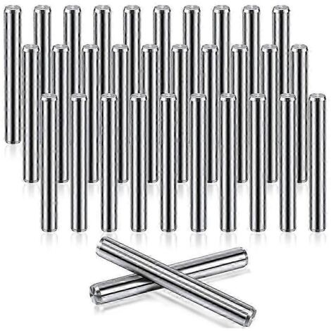 Lot de 32 supports d'étagère 5 mm x 40 mm, tiges en acier inoxydable pour étagères et livres. - AquaForge (1/5)