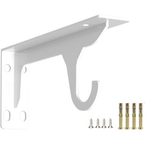 Supports muraux laminés à froid, support triangulaire robuste pour étagères flottantes dans les aménagements de cuisine et de salle de bain, 30 c-AquaForge (1/5)