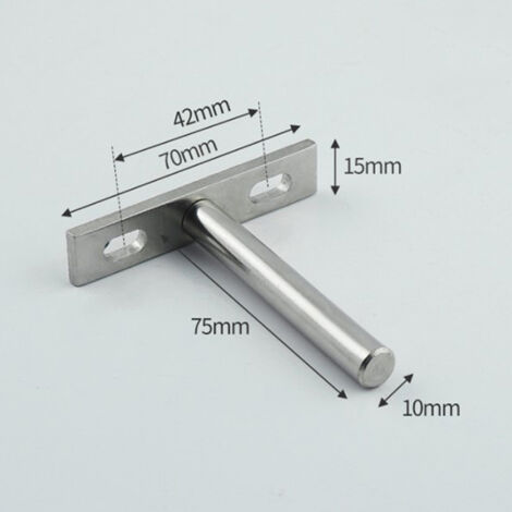 1 Support mural pliable flottant dissimulé S-AquaForge (1/5)