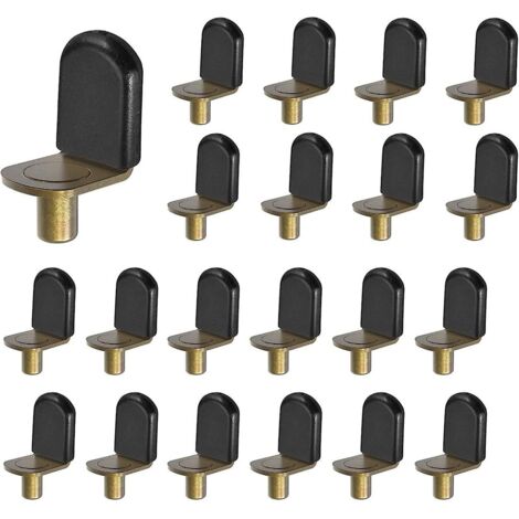 Chevilles en bronze pour étagères, supports d'étagères en verre, meubles, armoires, penderies, bibliothèques, lot de 30. - AquaForge (1/5)