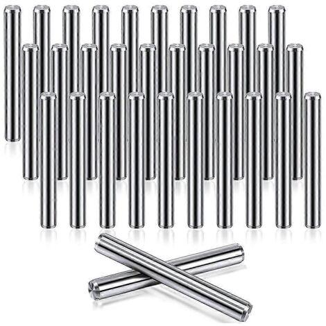 Lot de 32 supports d'étagère 5 mm x 40 mm, tiges en acier inoxydable pour étagères et livres. - AquaForge (1/5)