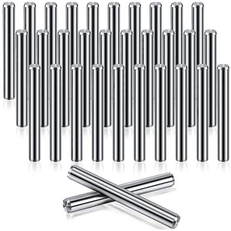 Lot de 32 supports d'étagère 5 mm x 40 mm, tiges en acier inoxydable, métal pour livres. - AquaForge (1/5)
