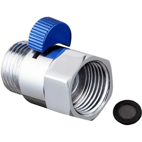 Robinets d'arrêt de douche en métal de 1/2 pouce, pièces de rechange pour angles, résistants à l'eau. - AquaForge
