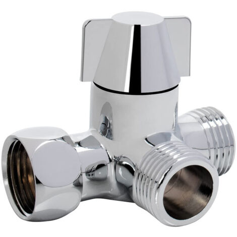 Vanne inverseuse pour bras de douche double combiné (LGL) - AquaForge (1/5)