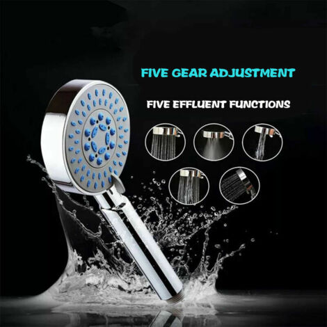 Douche haute pression, luxe avec effet pluie, salle de bain à débit élevé. - AquaForge (1/5)