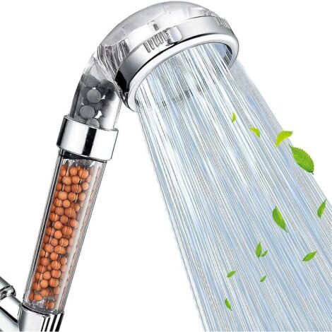 Douche avec filtre, filtration haute pression, économie d'eau, 3 positions de fonctionnement, douchette pour peau et cheveux secs. - AquaForge (1/5)