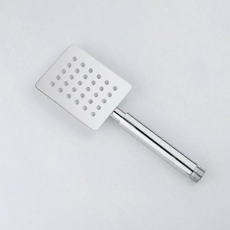 Pommeau de douche carré en acier inoxydable 304 G1/2 - AquaForge (1/5)