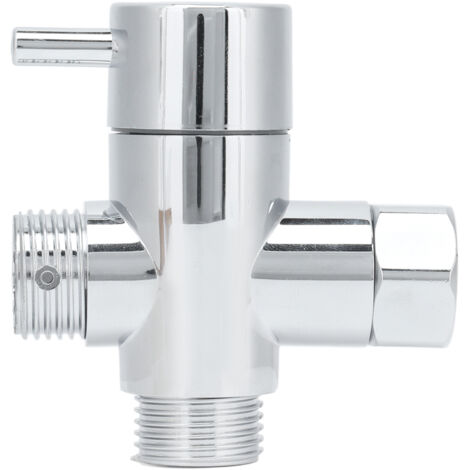 Interrupteur de douche type G1/2, trois positions, compatible avec les douches à main et murales. - AquaForge (1/5)